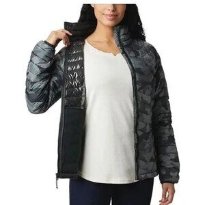 NWT Columbia W's Powder Lite Jacket- Black Camo